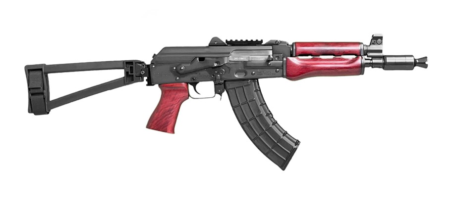 ZASTAVA ARMS USA ZPAP92 7.62X39 SERB RED BRACE 1 zp92762tbsr6d6e