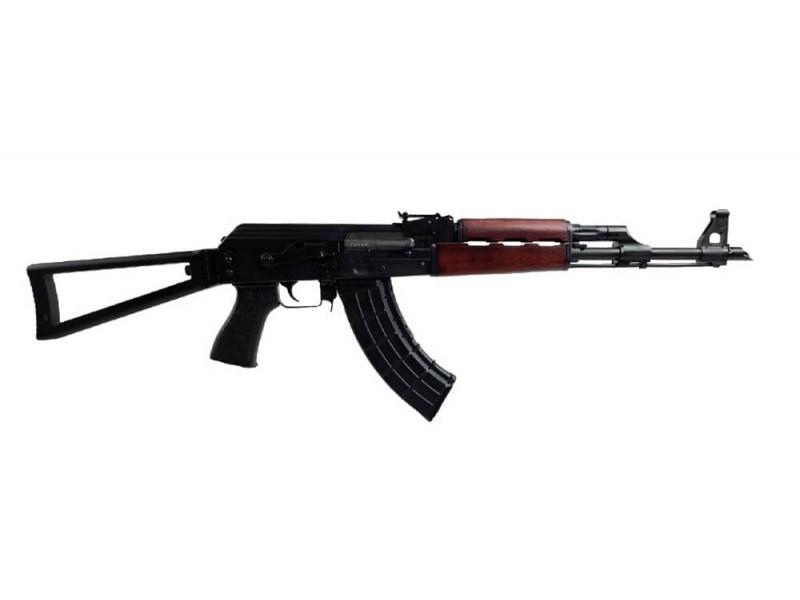Zastava ZPAPM70 AK-47 Rifle BULGED TRUNNION 1.5MM RECEIVER - Serbian Red | 7.62x39 | 16.3" Chrome Lined Barrel | Fixed Triangle Stock 1 zr7762rt