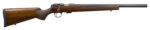 CZ-USA 02342 CZ 457 Varmint Full Size 17 HMR 5+1 20.50" Black Nitride Heavy Barrel Black Nitride Steel Receiver Turkish Walnut Fixed Varmint-Style Stock Right Hand 2 107717 1