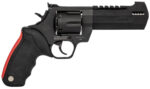 Taurus 2440051RH Raging Hunter 44 Rem Mag 6rd 5.12" Matte Black Oxide Steel Black Rubber with Integrated Red Cushion Insert Grip 2 112908