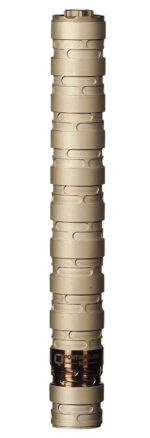 Q LLC SILER22 Erector 22 LR .99" Tan Aluminum/Stainless Steel 1/2"-28 tpi 2 113077