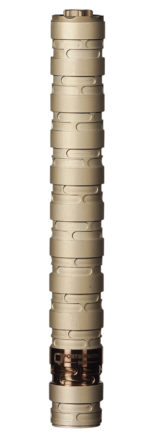 Q LLC SILER22 Erector 22 LR .99" Tan Aluminum/Stainless Steel 1/2"-28 tpi 1 113077