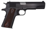Colt Mfg O1911C 1911 Government 45 ACP 7+1, 5" Stainless National Match Barrel, Blued Serrated Steel Slide & Frame w/Beavertail Double Diamond Checkered Rosewood Grip 2 113546