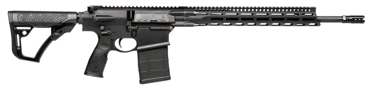 Daniel Defense 0215822207047 DD5 V4 6.5 Creedmoor 18" 20+1 Black Hard Coat Anodized 6 Position w/SoftTouch Overmolding Stock MLOK 1 114243