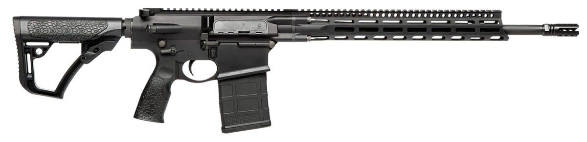 Daniel Defense 0215822207055 DD5 V4 *CA Compliant 6.5 Creedmoor 18" 10+1 Black Hard Coat Anodized 6 Position w/SoftTouch Overmolding Stock MLOK 1 114244