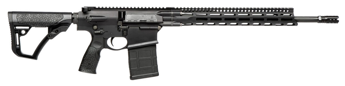 Daniel Defense 0215813210067 DD5 V4 *CO Compliant 7.62x51mm NATO 18" No Magazine Black Hard Coat Anodized Black Phosphate 6 Position w/SoftTouch Overmolding Stock Black Polymer Grip 1 114977