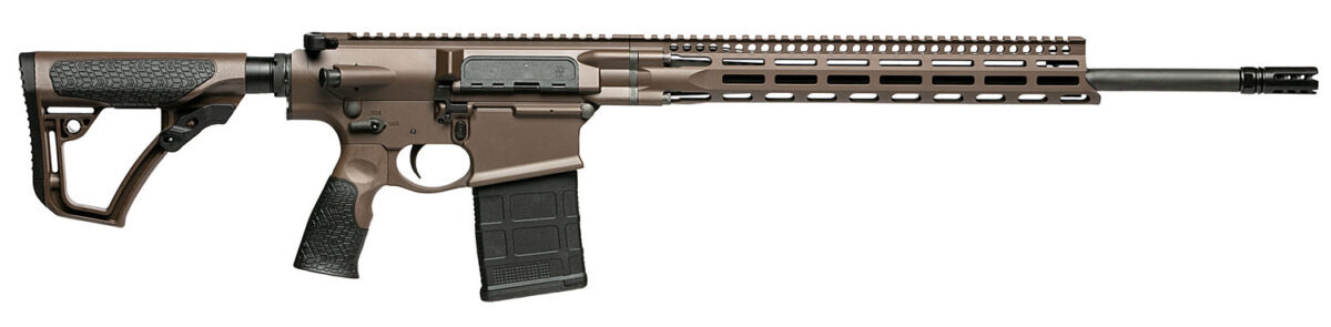 Daniel Defense 0216581690047 DD5 V5 Gen II 6.5 Creedmoor 20" 20+1 Mil-Spec Brown Cerakote 6 Position w/SoftTouch Overmolding Stock MLOK 1 119644