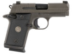 Sig Sauer 938M9LEGION P938 Micro-Compact Legion 9mm Luger 3" 10+1 Legion Gray Cerakote Elite Legion Gray Cerakote Stainless Steel Black G10 Grip X-Ray3 Night Sight 2 120517