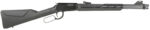 Rossi RL22181SY Rio Bravo Lever Action 22 LR Caliber with 15+1 Capacity, 18" Round Barrel, Polished Black Metal Finish & Black Synthetic Stock Right Hand (Full Size) 2 122633