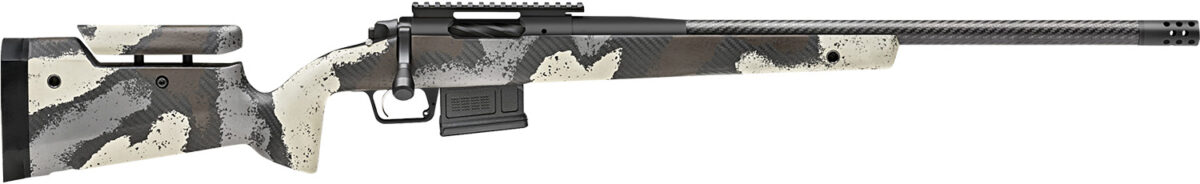 Springfield Armory BAW92265CMCFDA 2020 WayPoint 6.5 Creedmoor 5+1 22" CF Ridgeline Camo Hybrid Profile w/Adj Cheek Comb & M-LOK Stock Desert Verde Cerakote Right Hand 1 129956