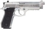 Taurus 192015917 92 Full Size Frame 9mm Luger 17+1 5" Matte Stainless Steel Barrel, Serrated Stainless Steel Slide & Frame w/Beavertail & Picatinny Rail, Black Polymer Grip, Right Hand 2 13586