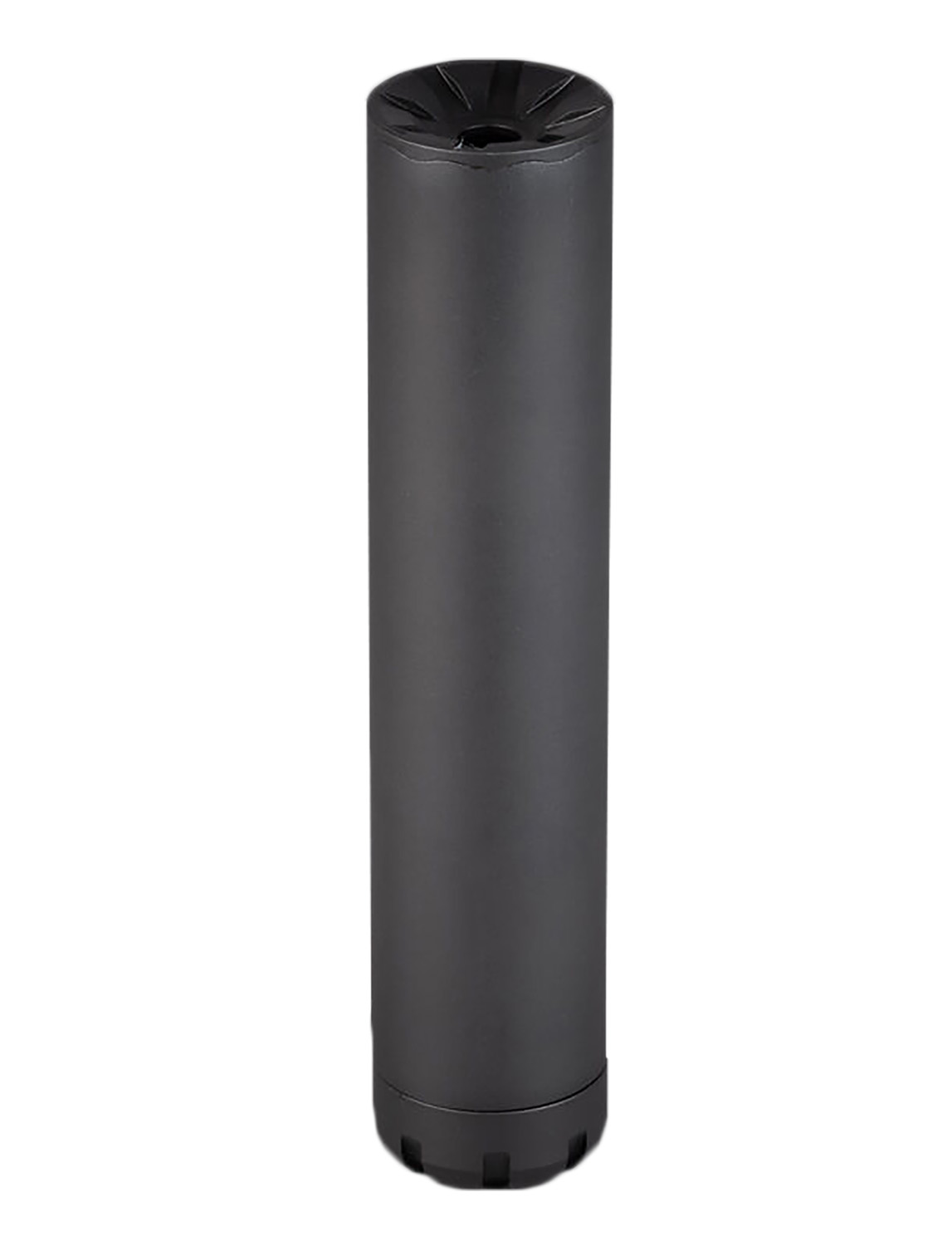 SilencerCo SU75 Sparrow 22 22 Cal Rimfire, Rated Up To 5.7x28mm, 5.08" L Black Stainless Steel, Compatible with Delta Adapters, Includes 1/2-28" tpi Spacer 1 1406