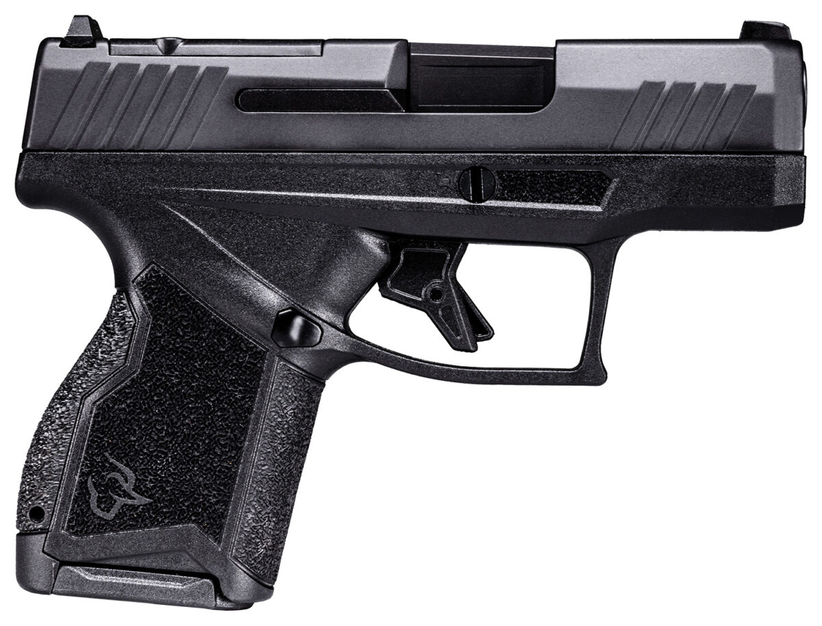 Taurus 1-GX4MP93110 GX4 Toro 9mm Luger 3.06" 10+1 Black Frame Black Nitride Steel Slide with T.O.R.O Cuts Black Interchangeable Backstrap Grips Right Hand Includes 2 Magazines 1 141854