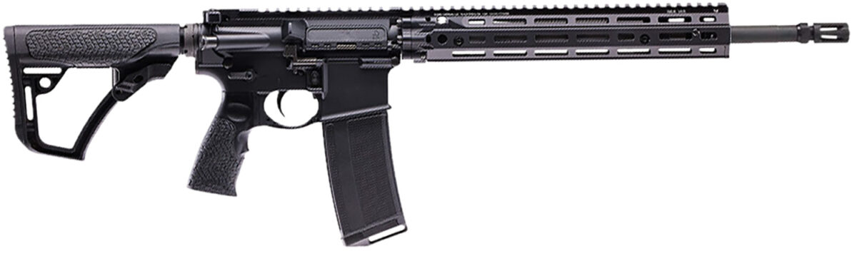 Daniel Defense 0219110750047 DD4 RIII 5.56x45mm NATO 16" 30+1, Black, OEM Stock & Grip, 12.50" M-Lok Handgaurd, Ambi Controls 1 149916