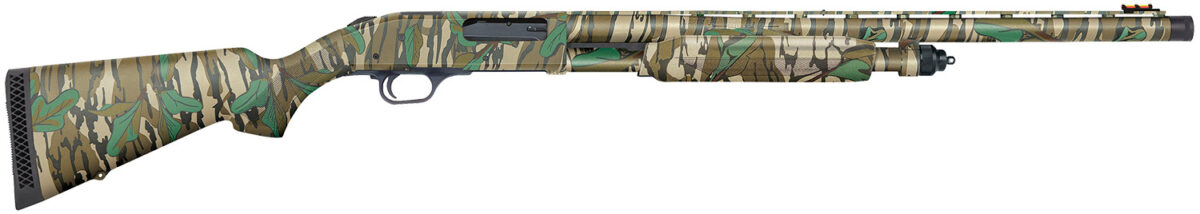 Mossberg 62232 835 Ulti-Mag Full Size 12 Gauge Pump 3.50" 5+1 24" Mossy Oak Greenleaf Vent Rib Barrel & Optic Ready Receiver, Oak Greenleaf Synthetic Stock, Right Hand 1 150462
