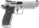 Sig Sauer 226X59STAS10 P226 XFive STAS Full Size 9mm Luger 10+1 5" Steel Bull Barrel, Stainless Optic Ready/Serrated Steel Slide w/Picatinny Rail & Beavertail Frame, Black Piranha G10 Grips Right Hand 2 153661