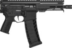 CMMG 94A6867AB Dissent MK4 9mm Luger 33+1 6.50", Black, Picatinny Brace Adapter, 5.50" M-LOK Handguard, Left Side Charging Handle, Zeroed Linear Comp, Zeroed Drop-In Single Stage Trigger 2 153761