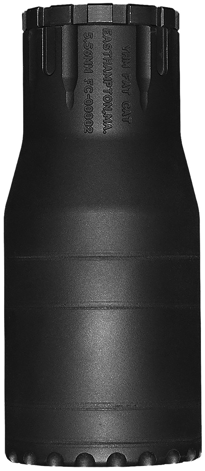 Yankee Hill 2200MB28 Fat Cat (Standard End Cap) 22 Cal (5.56mm) Black Stainless Steel/Inconel, Mini sRx Mount Included 1 154274