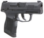 Sig Sauer 3659BXR3PMS P365 BXR Micro-Compact 9mm Luger 10+1, 3.10" Black Steel Barrel, Black Nitron Optic Ready/Serrated Slide, Black Stainless Steel Frame w/Picatinny Rail, Black Polymer Grips 2 154487