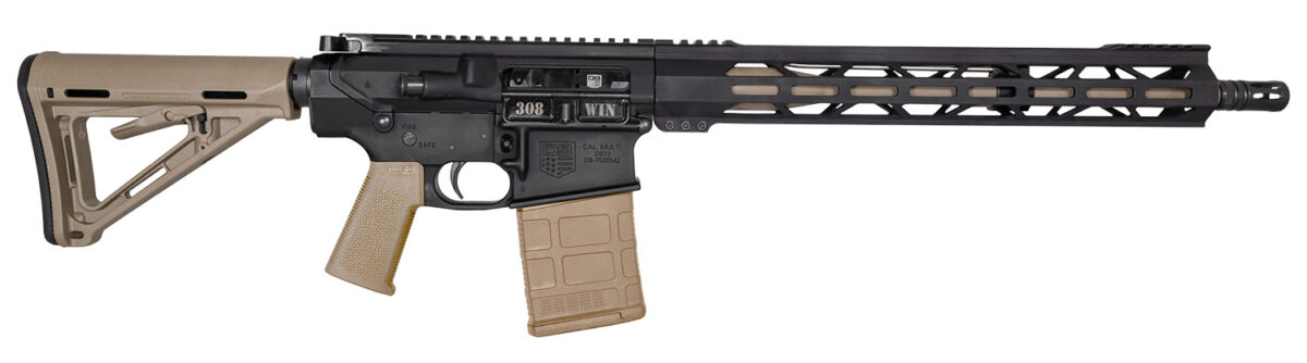 Diamondback DB105AC221 DB10 308 Win 20+1 16" FDE Chromoly Barrel, Black Rec/M-Lok Handguard, FDE Magpul Carbine Stock/K2 Grip 1 157695