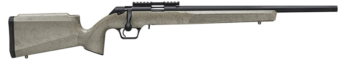 Springfield Armory BART92022TBW Model 2020 Rimfire Target 22 LR 10+1 20" Matte Blued Heavy Threaded Barrel, Matte Blued Picatinny Rail Steel Receiver, Fixed Sage w/Black Webbing Synthetic Stock 1 157850