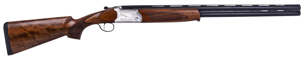 ATI GKOF28SV Cavalry SX 28 Gauge 3" 2rd 26" Blued O/U Barrel, Silver Engraved Rec, Oiled Turkish Walnut Stock, 5 Chokes 1 158744