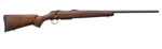 CZ-USA 07701 CZ 600 American ST1 223 Rem 5+1 24" Threaded, Black Barrel/Rec, Grade A Dark Walnut Stock, Adj. Trigger 2 159089