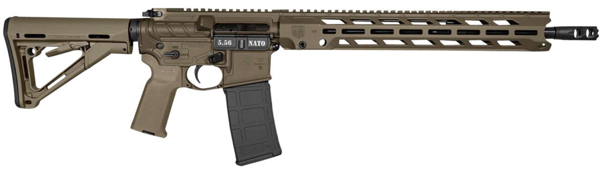 Diamondback DB1784K101 DB15 5.56x45mm NATO 30+1 16", OD Green, 15" M-Lok Anti-Rotation Handguard, Magpul CTR Stock & K2 Grip, Obsidian Muzzle Brake, Ambi Safety 1 159788