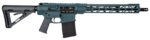 Diamondback DB1018C251 DB10 308 Win 16" 20+1, Jesse James Civil Defense Blue Rec/15" M-Lok Handguard, OEM Carbon Lower, Magpul Carbine Stock & K Grip, A2 Flash Hider 2 159790
