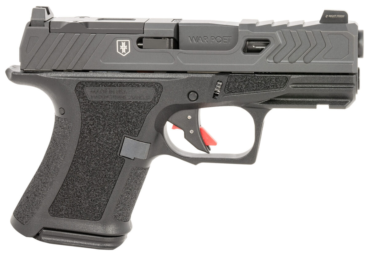 SHADOW SS-4084 CR920 9MM WP FLTD BLK 1 160637
