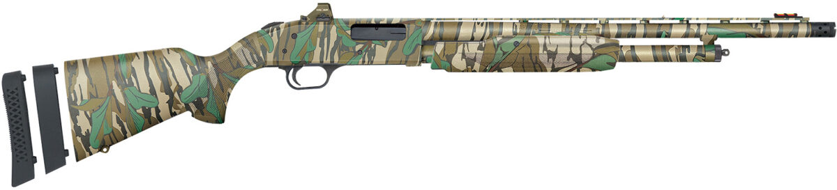 Mossberg 54684 500 Super Bantam Turkey 20 Gauge 5+1 3" 20", Mossy Oak Green Leaf, Optic Cut Rec, Synthetic Stock with Adj. Shims, XF Turkey Choke, Includes Holosun Red Dot 1 161062