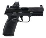 FN 66101857 510 MRD Full Size 10mm Auto 15+1, 4.10" Black Target Crown Steel Barrel, Black PVD Optic Cut/Serrated Steel Slide & Polymer Frame w/Picatinny Rail, Ambidextrous 2 162161