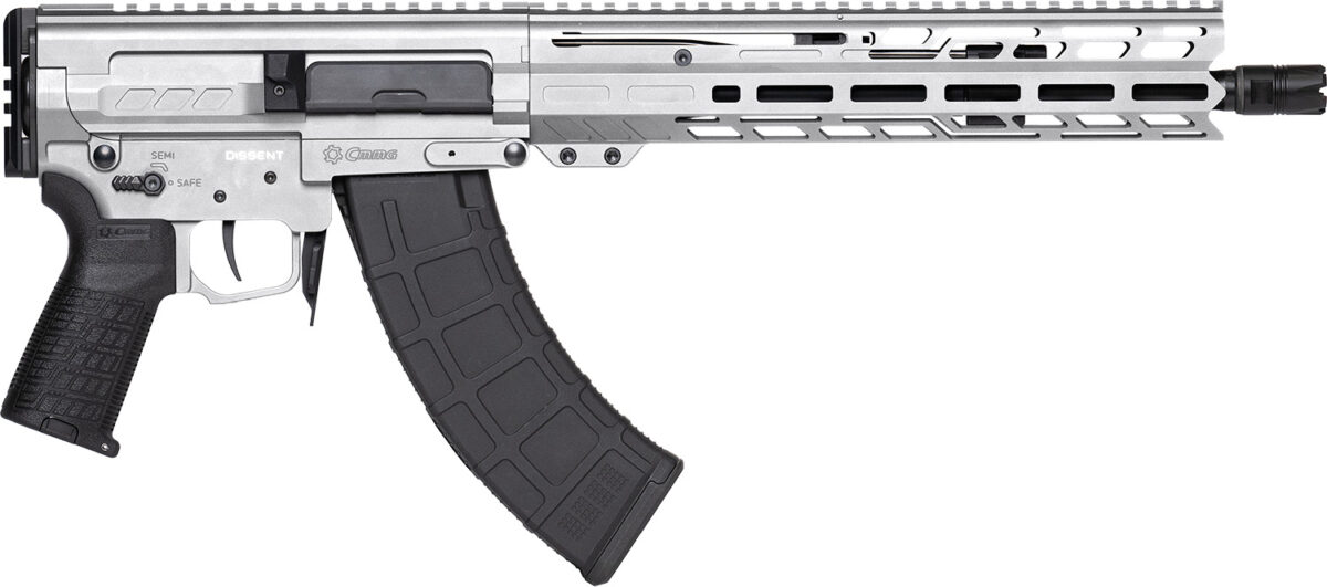CMMG 86A8E0BTI Dissent MK47 7.62x39mm 30+1 12.50" Black Nitride Threaded Barrel, M-LOK Handguards, Titanium Cerakote Aluminum Picatinny Rail Receiver 1 166916
