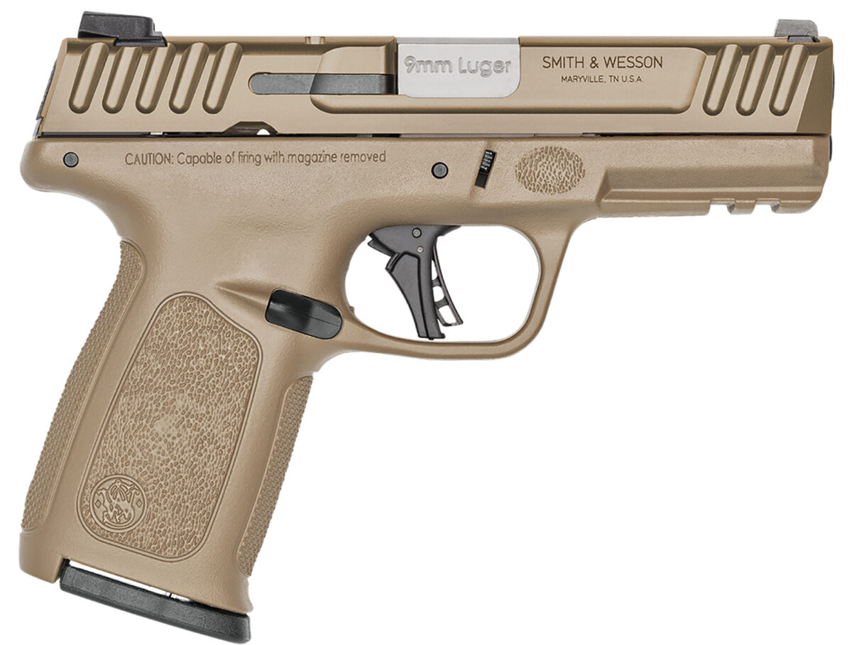 Smith & Wesson 14371 SD9 2.0 9mm Luger 16+1 4" FDE Compact Frame Stainless Steel Slide Textured Grip 1 169332