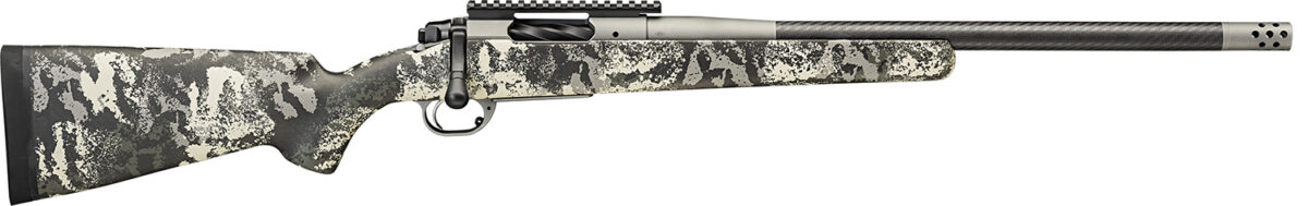Springfield Armory BAB92265CMCFY 2020 Boundary 6.5 Creedmoor 4rd 22" Tactical Gray Cerakote Stainless Steel Receiver Rogue Camo Carbon Fiber Stock 1 169452