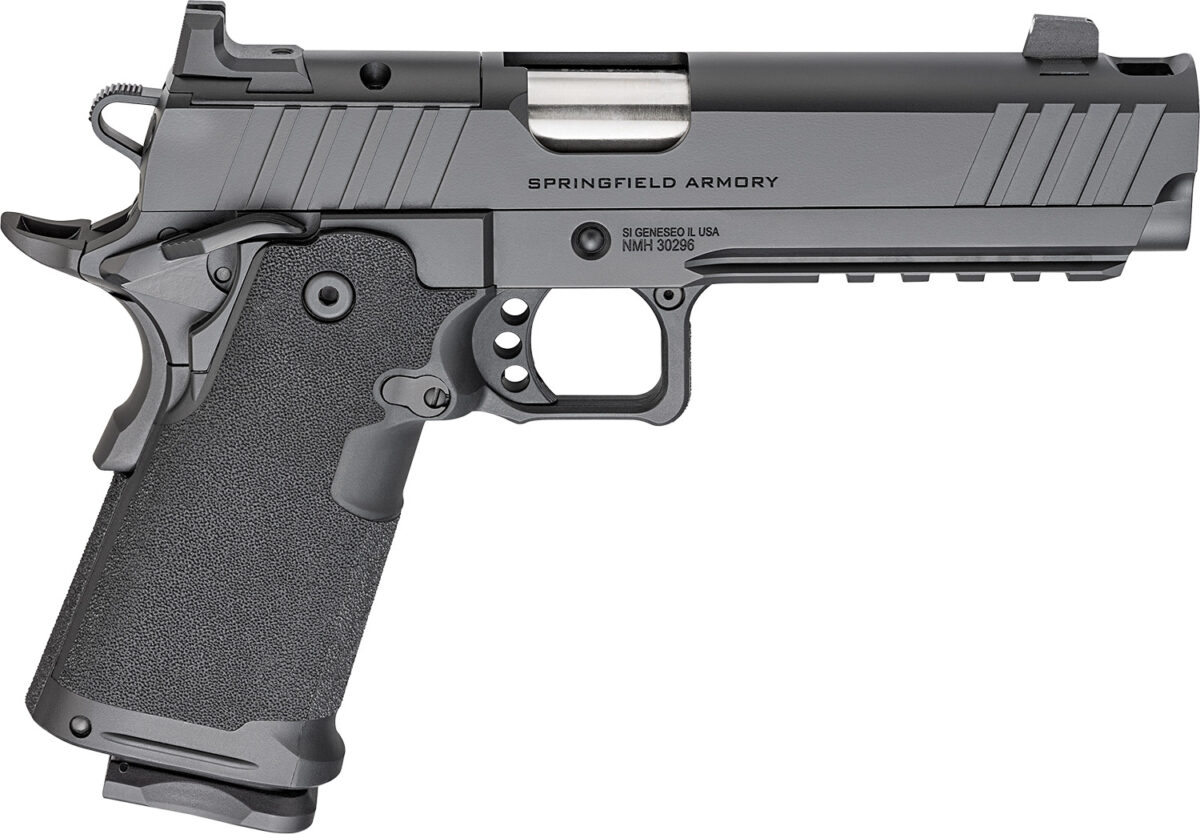 Springfield Armory PH9119AOSLCCOMP Prodigy 9mm 10+1 5" Stainless Black Cerakote Optic Ready Carbon Steel Slide Black Polymer Grip 1 169468
