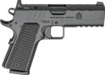 Springfield Armory PX9228LAOS 1911 Emissary 45 ACP 8+1 4.25" Stainless Steel Barrel Optic Ready Black Carbon Steel Slide VZ Grips Thin-Line G10 Grip 2 170065