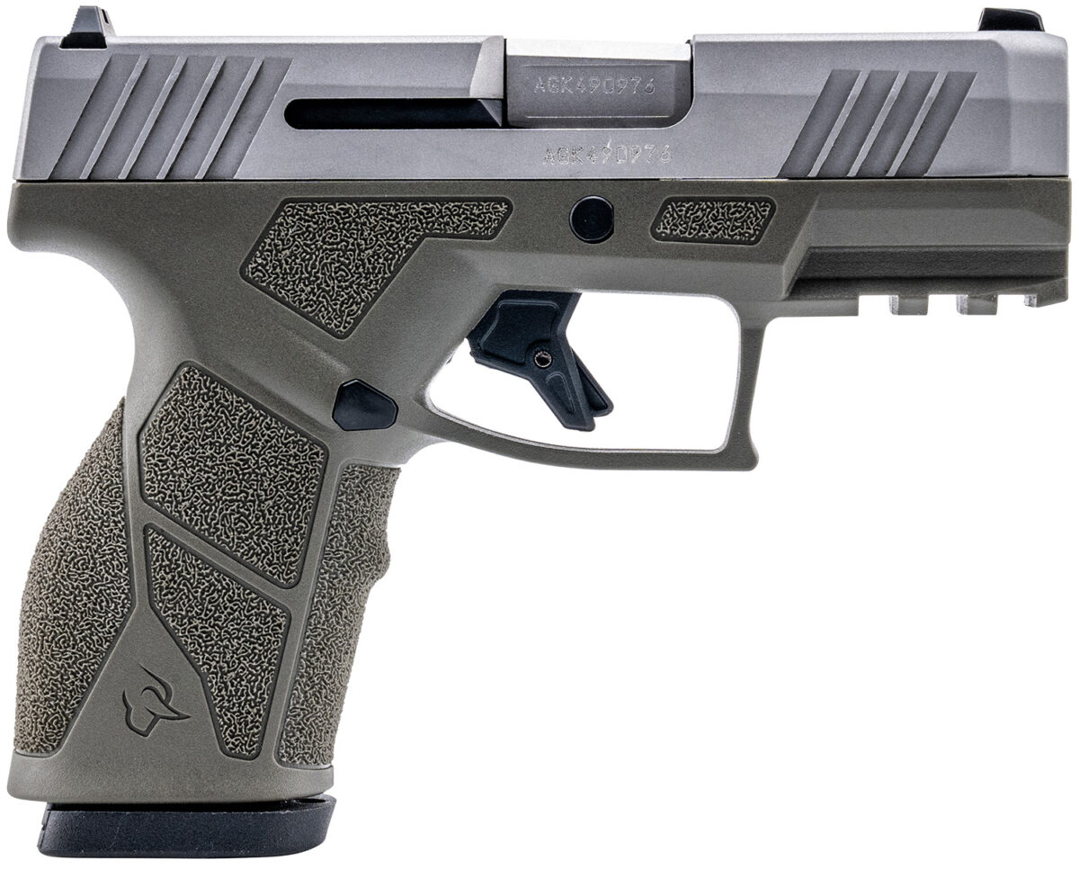 Taurus 1-GX2939O-10 GX2 9mm 10+1 3.37" Matte Stainless Steel Barrel, Matte Serrated Stainless Steel Slide, OD Green Polymer Frame w/Picatinny Rail, Polymer Grip 1 170137