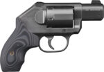 Kimber Mfg, Inc 3400012CA K6S DC *CA Compliant DAO 357 Mag 6 Shot 2" Brushed Black DLC Stainless Steel Barrel & Cylinder, Black DLC Brushed Stainless Steel Frame, G10 Grip, Concealed Hammer 2 170582