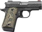 Kimber Mfg.,inc 3300198 Micro 9 KHX 9mm 7+1 3.15" KimPro II Gray Stainless Steel Hogue G-10 Mainspring Housing Grips 2 170870
