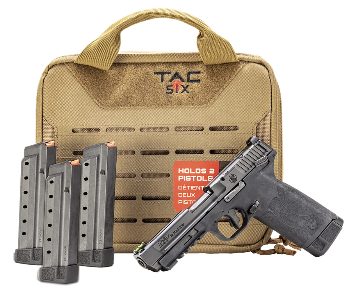S&W 14347 M&P 22WMR RANGE BAG BUNDLE 1 170922