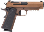 Sig Sauer 1911XCA45CXR3 1911 XCarry 45 ACP 8rd 5.75" Black DLC Coyote PVD Optic Ready Stainless Steel Slide Coyote PVD Black G10 Grip 2 170941