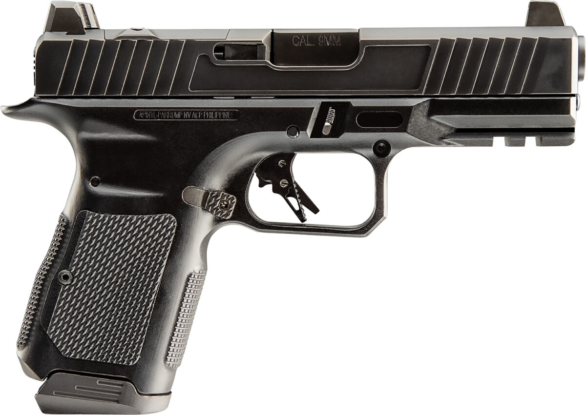 Rock Island 56621 STK200 9mm 15rd 4" Black DLC Slide Black Anodized Frame Black G10 Grip 1 171981