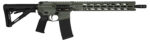 Diamondback DB1784K791 DB15 Obsidian 5.56 NATO 30+1 16" Black Nitride Threaded Barrel, Jungle Green Cerakote Picatinny Rail Aluminum Receiver, Magpul CTR Black Synthetic Stock & Magpul MOE K2 Grip 2 172494