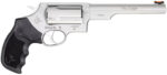 Taurus 2441069T Judge Compact Frame 45 Colt (LC)/410 Bore 5rd, 6.50" Matte Stainless Stainless Steel Barrel, Cylinder & Frame, Black Finger Groove Grip, Exposed Hammer 2 17254