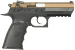 Magnum Research BE99153RLBB Baby Eagle III 9mm 15+1 4.43" Burnt Bronze Carbon Steel Slide Black Textured 2 173274