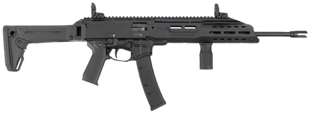 CZ-USA 91440 Scorpion 3+ Carbine 9mm Luger 20+1 16.30" Black Threaded Barrel, Black Receiver w/Picatinny Rail, Magpul Folding Black Polymer Stock, Black Polymer Grip 1 177767