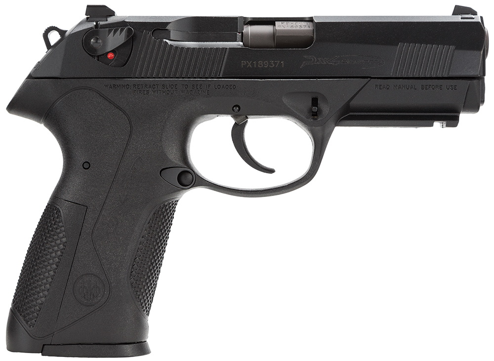 Beretta USA JXF9F20 Px4 Storm Full Size Frame 9mm Luger 10+1, 4.10" Black Steel Barrel, Black Bruniton Serrated Steel Slide, Black Polymer Frame w/Picatinny Rail, Ambidextrous 1 18154