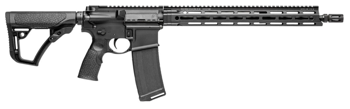Daniel Defense 0212802241047 DDM4 V7 LW 5.56x45mm NATO 16" 30+1 Black Hard Coat Anodized 6 Position w/SoftTouch Overmolding Stock 1 23309