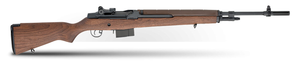 Springfield Armory MA9102 M1A Standard Issue 308 Win/7.62x51mm 10+1 22" Black Parkerized Steel Barrel, Black Parkerized Steel Receiver, Walnut Fixed Stock, Right Hand 1 27445